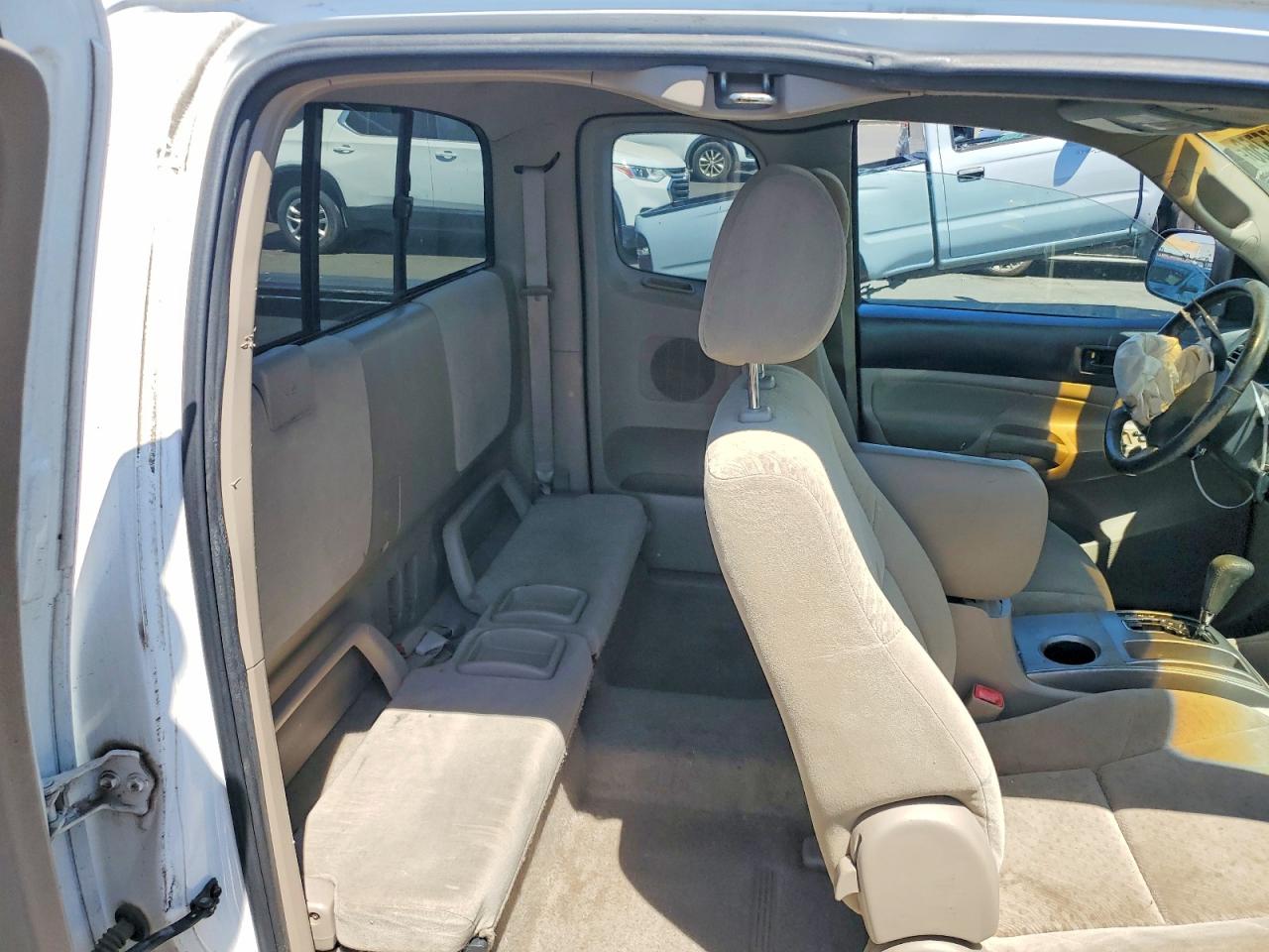 2006 Toyota Tacoma Access Cab White vin: 5TETX22N06Z309098