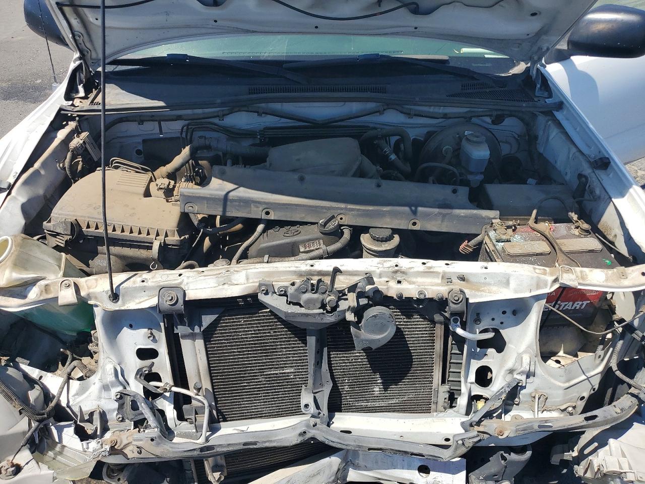2006 Toyota Tacoma Access Cab White vin: 5TETX22N06Z309098