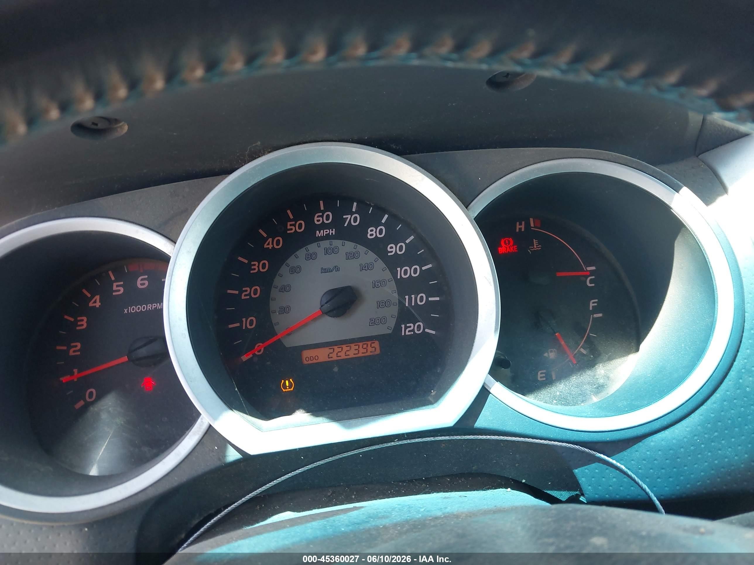 2007 Toyota Tacoma   White vin: 5TETX22N07Z439495