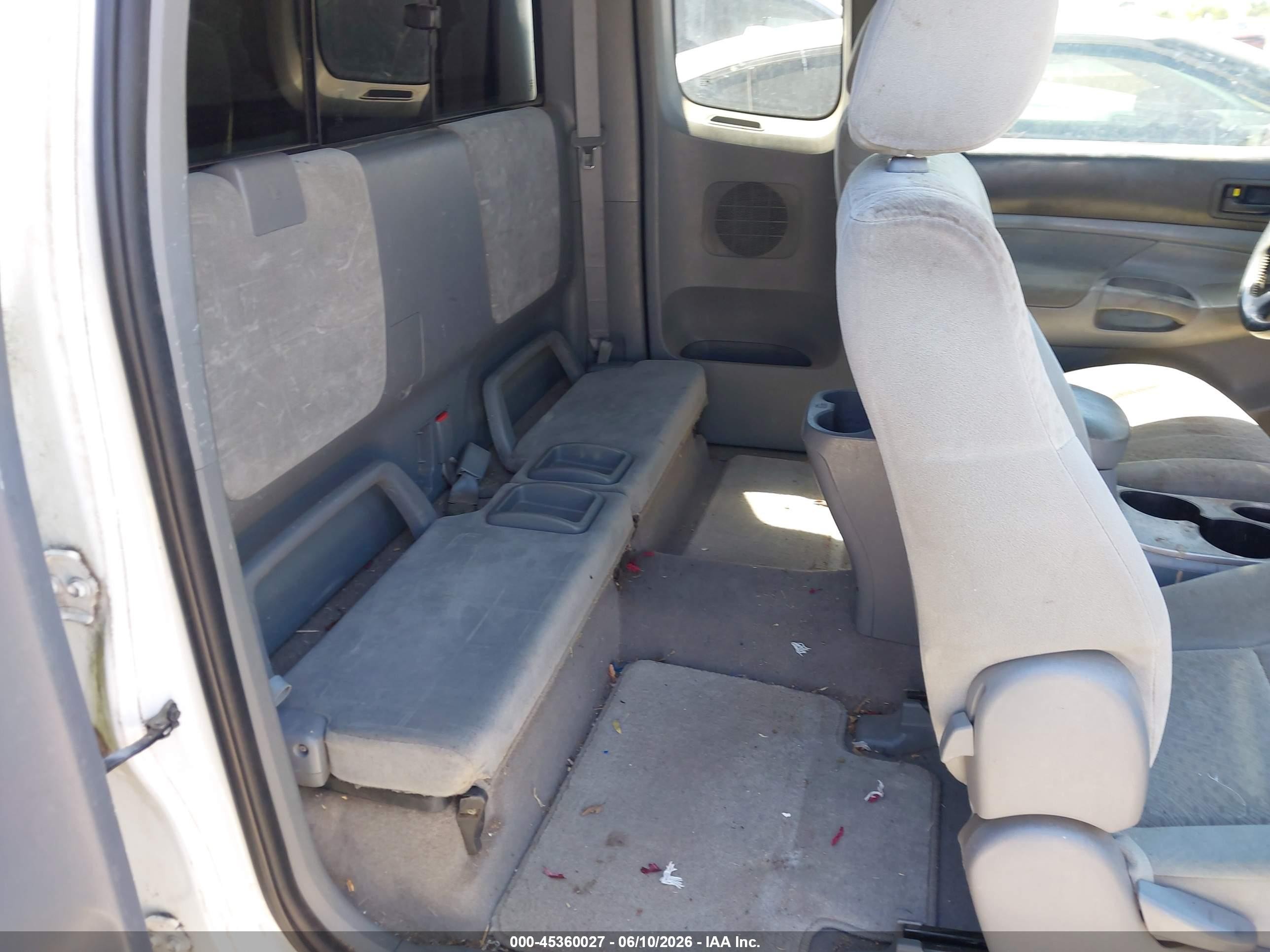 2007 Toyota Tacoma   White vin: 5TETX22N07Z439495