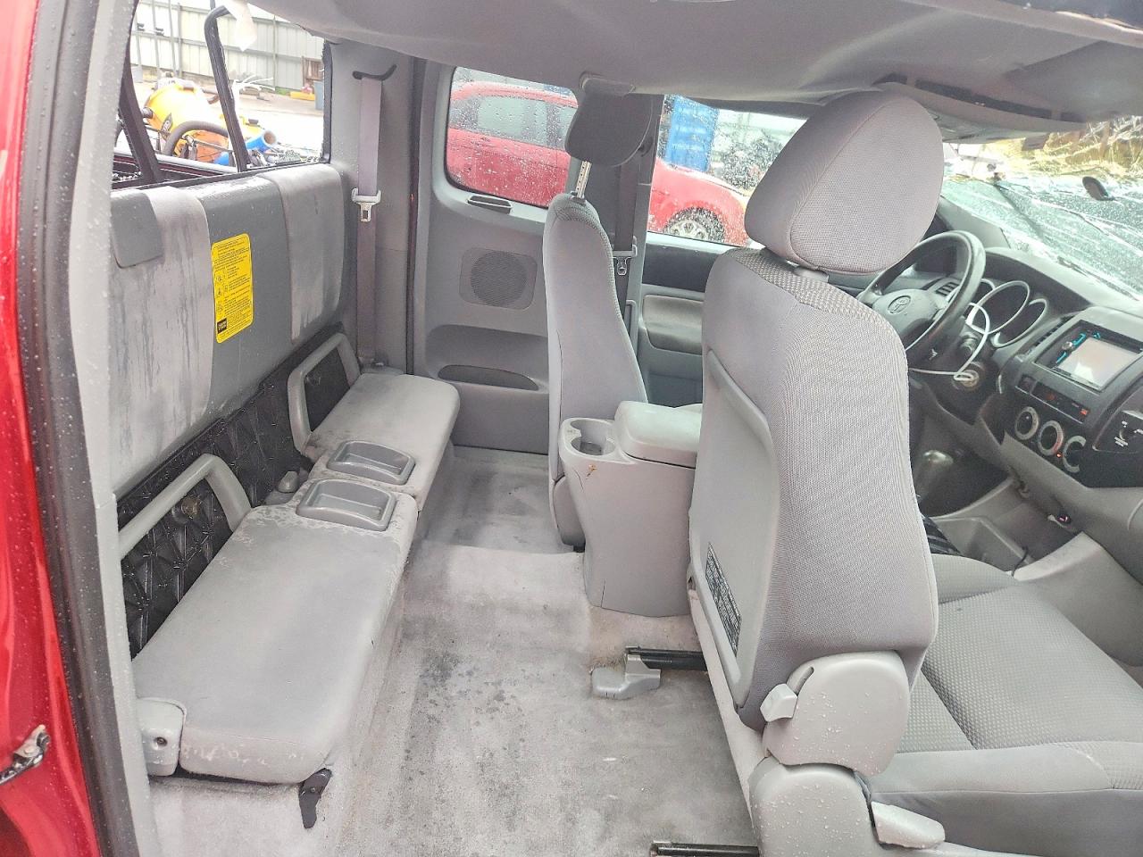 2008 Toyota Tacoma Access Cab Burgundy vin: 5TETX22N08Z511331