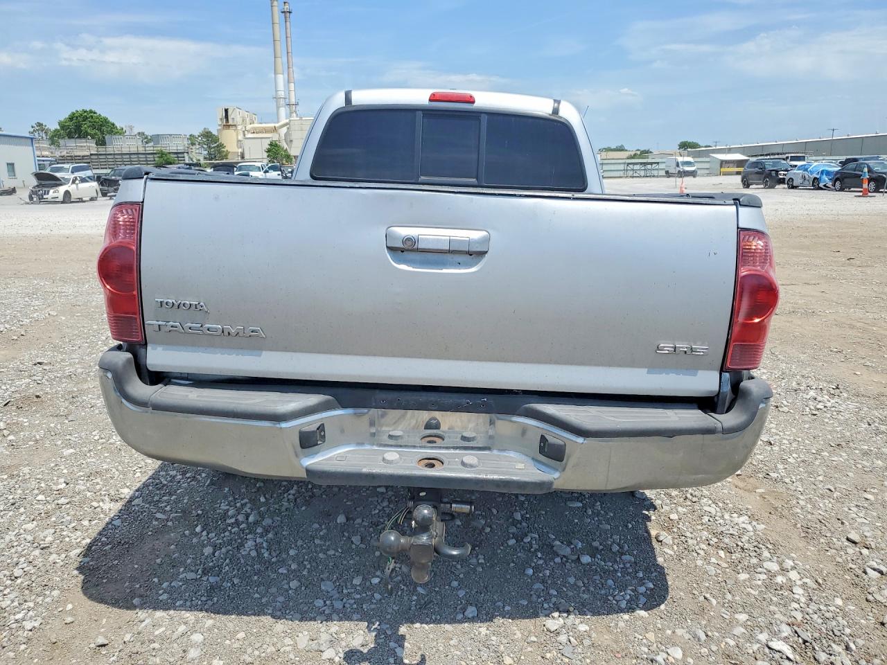 2008 Toyota Tacoma Access Cab Silver vin: 5TETX22N08Z545530