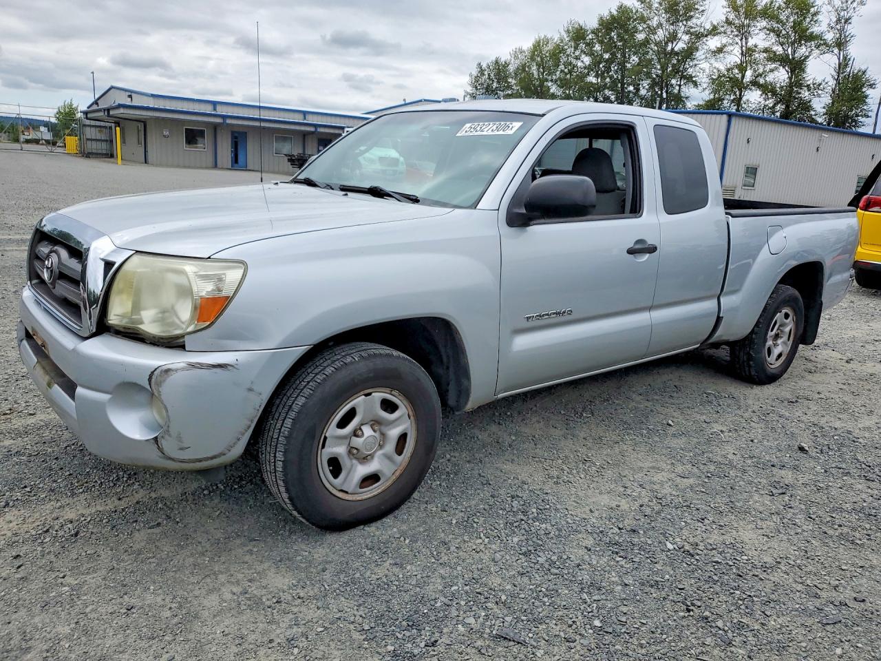 2009 Toyota Tacoma Access Cab Silver vin: 5TETX22N09Z599511