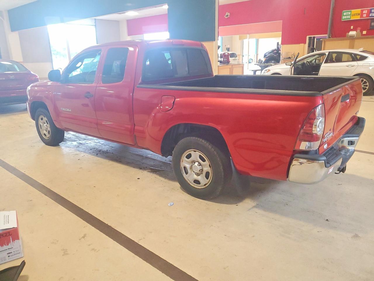 2009 Toyota Tacoma Base Red vin: 5TETX22N19Z603744
