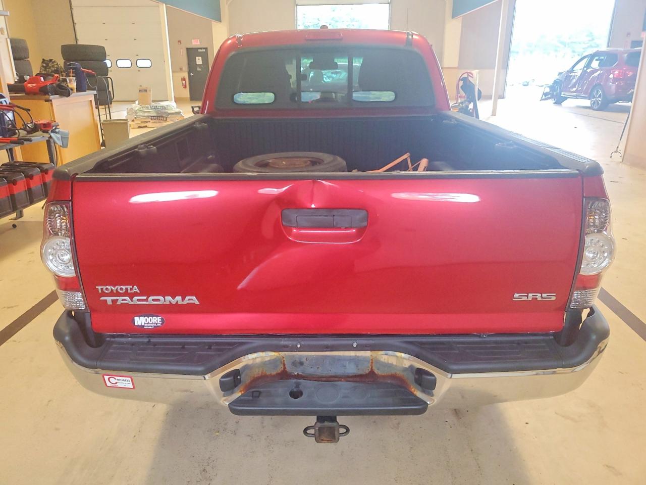 2009 Toyota Tacoma Base Red vin: 5TETX22N19Z603744
