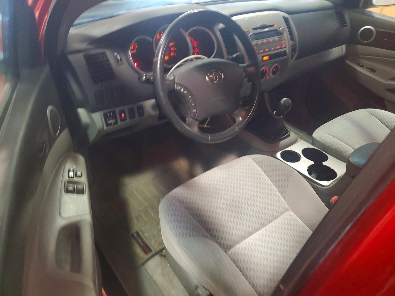 2009 Toyota Tacoma Base Red vin: 5TETX22N19Z603744