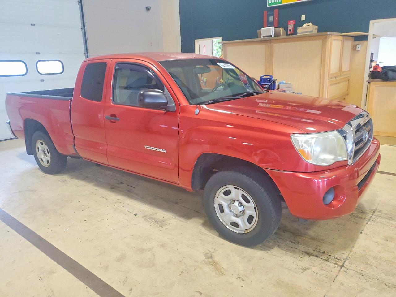 2009 Toyota Tacoma Base Red vin: 5TETX22N19Z603744
