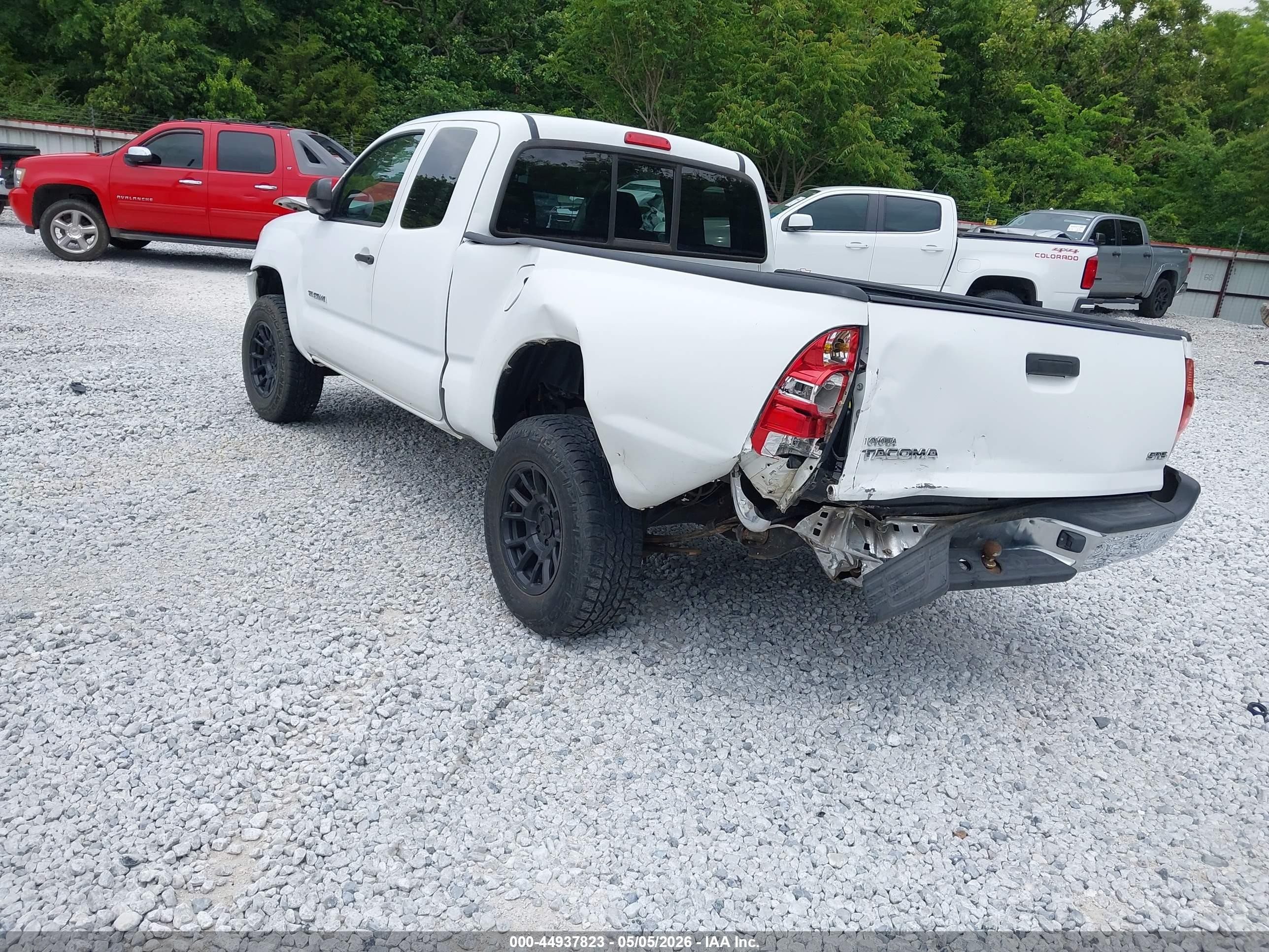 2008 Toyota Tacoma   Белый vin: 5TETX22N28Z564306