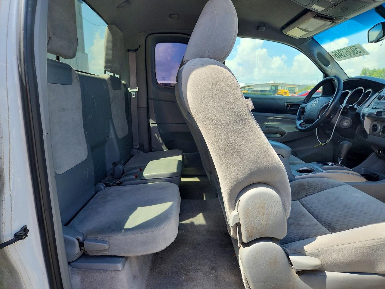 2009 Toyota Tacoma Access Cab Белый vin: 5TETX22N29Z613165
