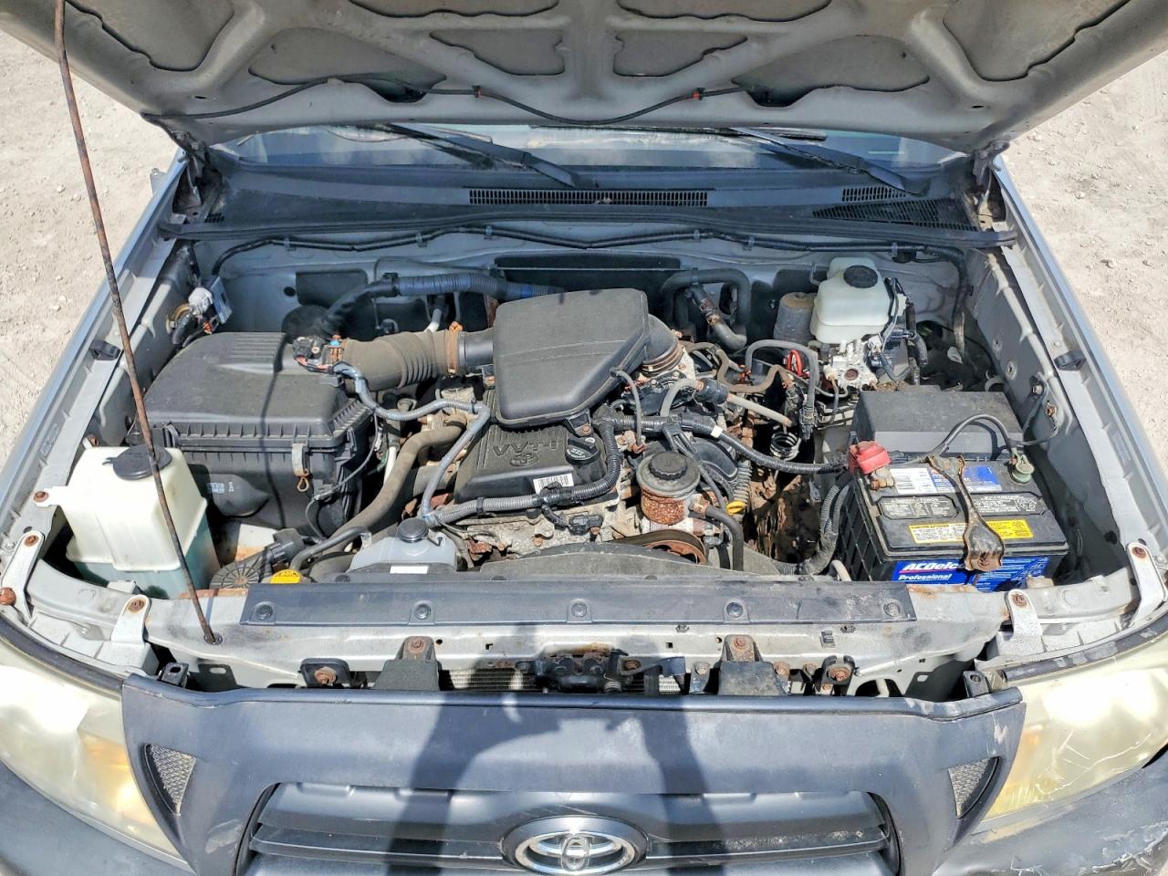 2007 Toyota Tacoma Access Cab Silver vin: 5TETX22N37Z337379