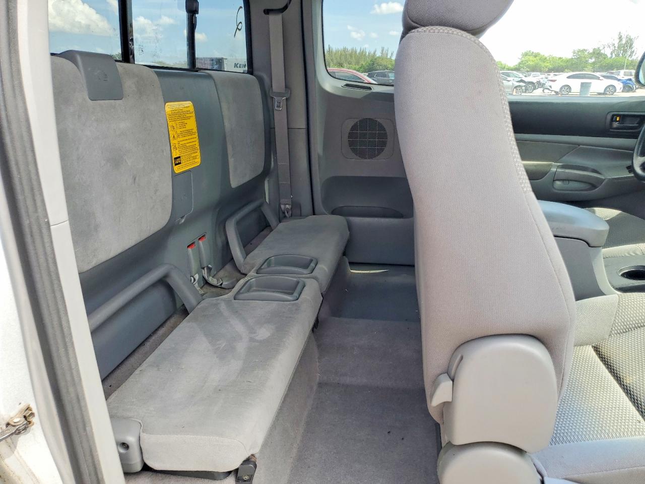 2007 Toyota Tacoma Access Cab Silver vin: 5TETX22N37Z337379