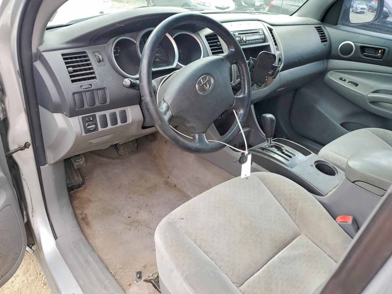 2005 Toyota Tacoma Access Cab Silver vin: 5TETX22N45Z036522