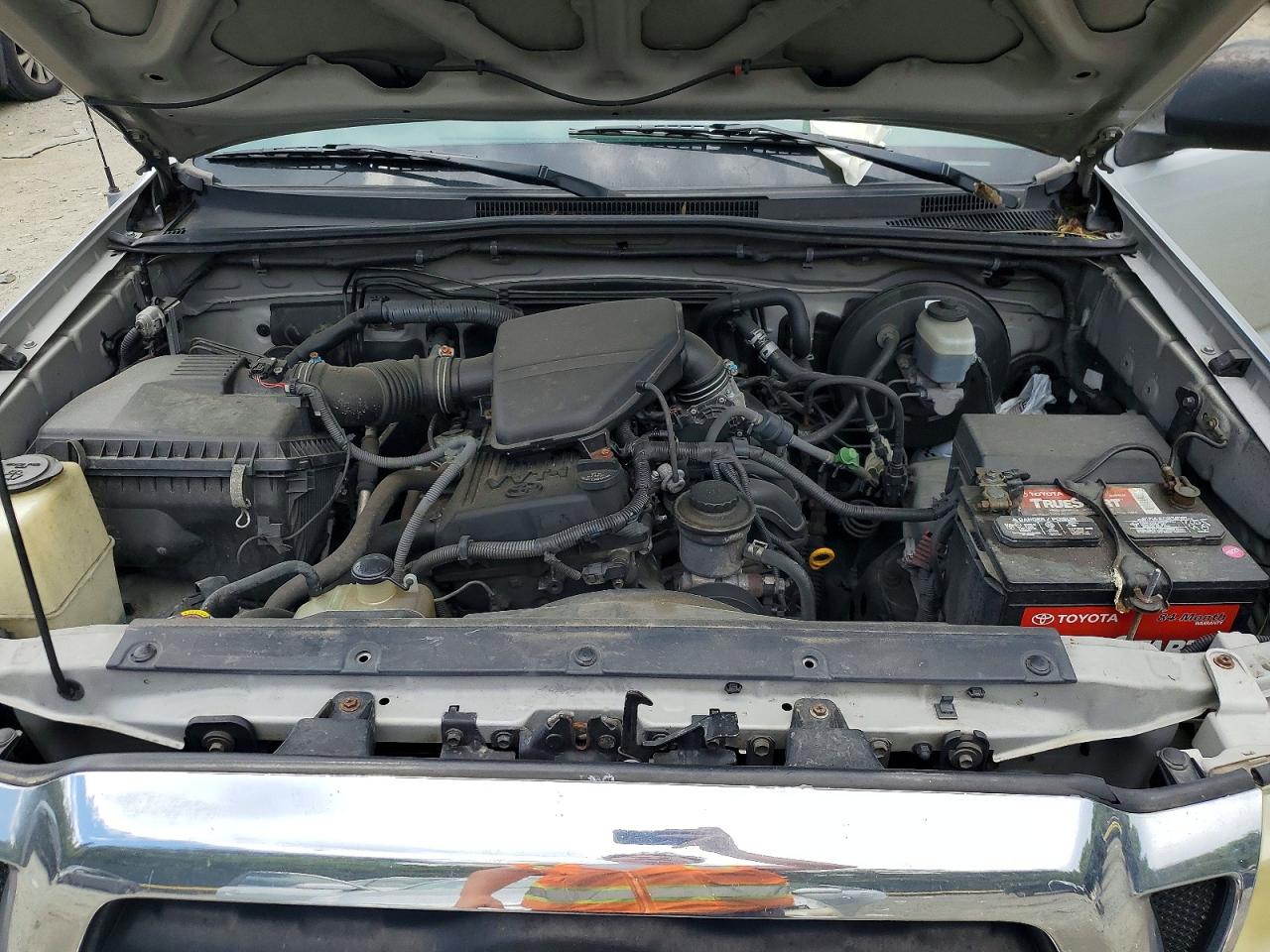 2005 Toyota Tacoma Access Cab Silver vin: 5TETX22N45Z036522