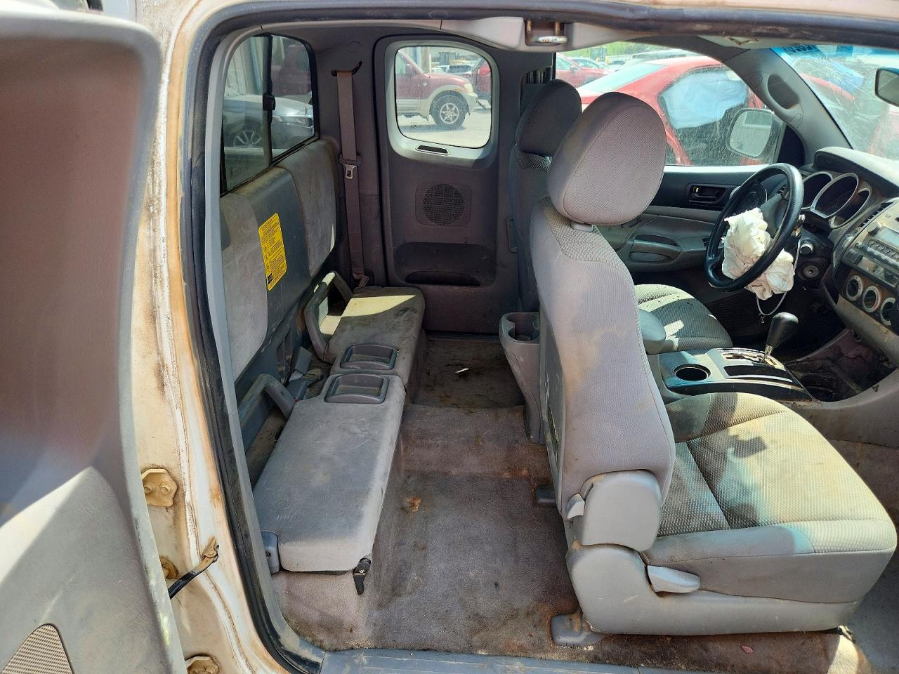 2007 Toyota Tacoma Base White vin: 5TETX22N47Z455733