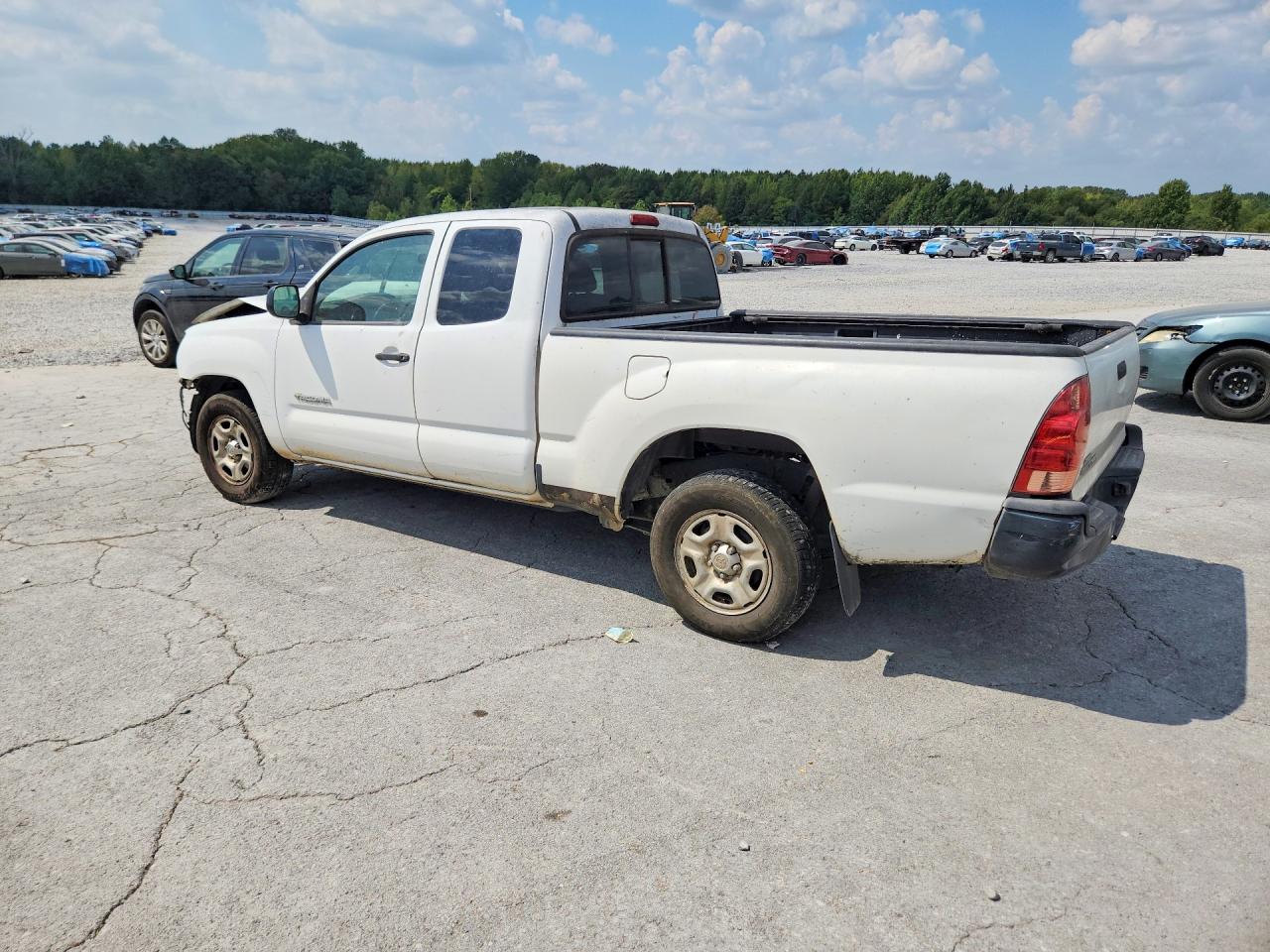 2007 Toyota Tacoma Base White vin: 5TETX22N47Z455733