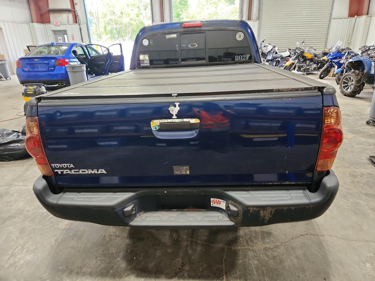 2008 Toyota Tacoma Base Blue vin: 5TETX22N48Z475093