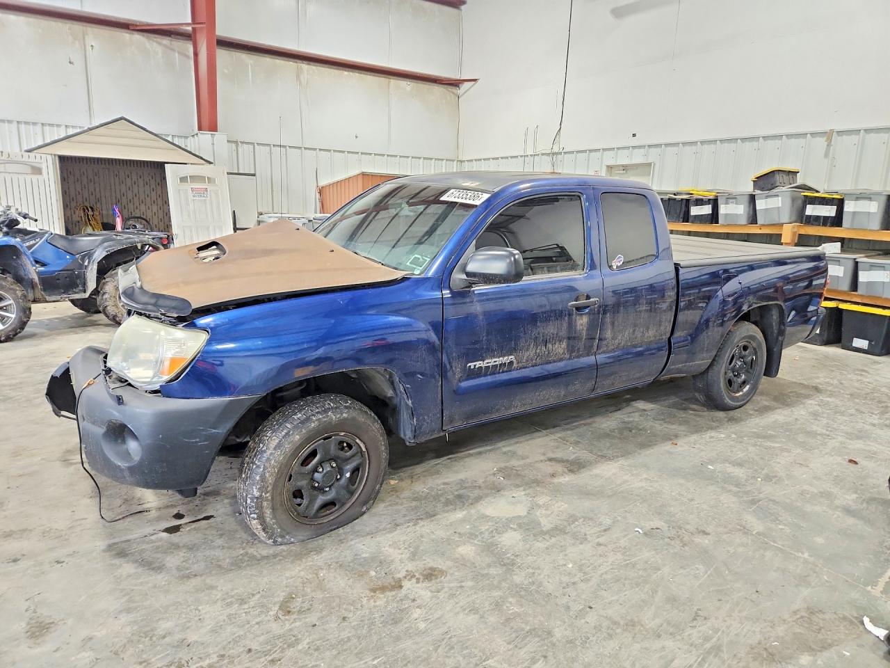2008 Toyota Tacoma Base Blue vin: 5TETX22N48Z475093