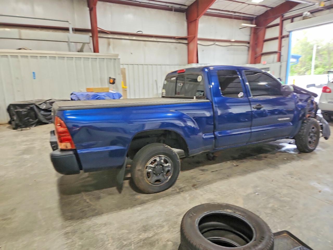 2008 Toyota Tacoma Base Blue vin: 5TETX22N48Z475093