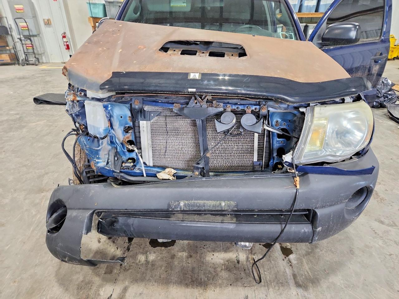 2008 Toyota Tacoma Base Blue vin: 5TETX22N48Z475093