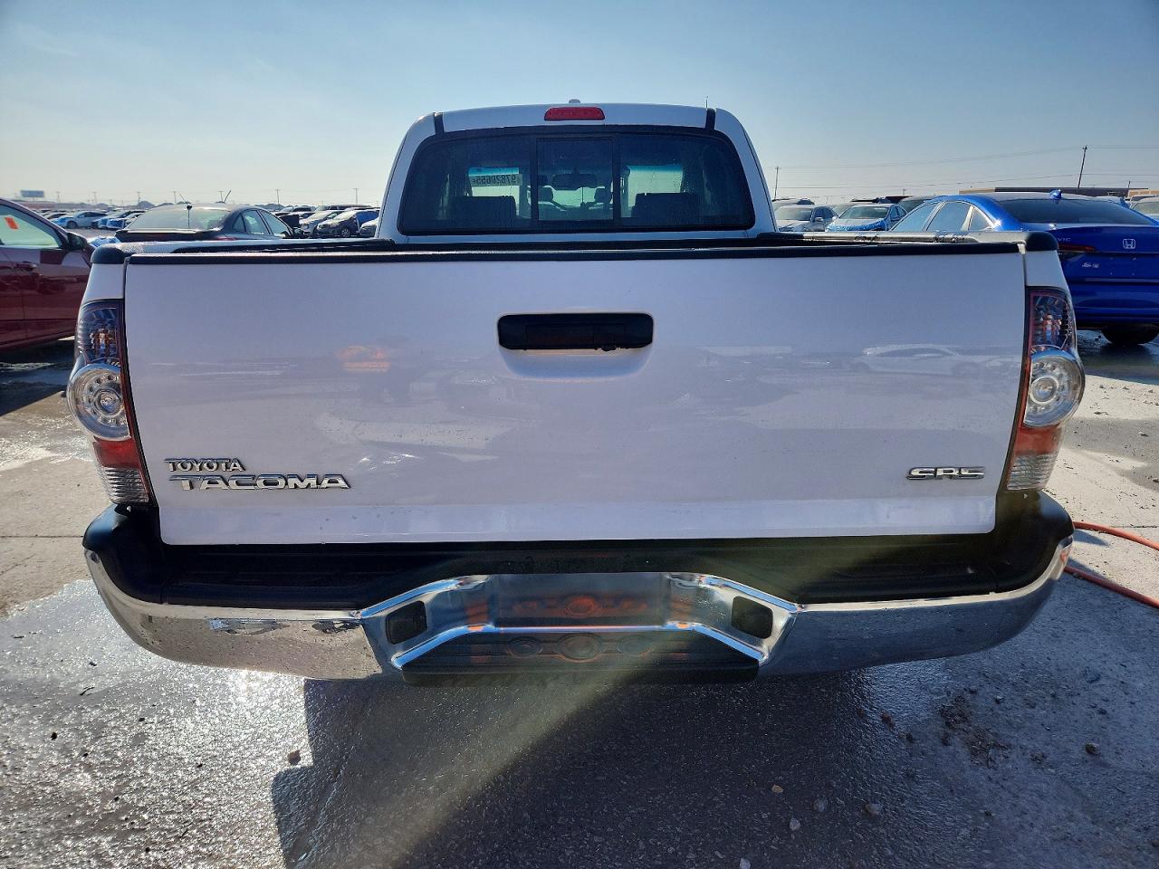 2009 Toyota Tacoma Base White vin: 5TETX22N49Z604127