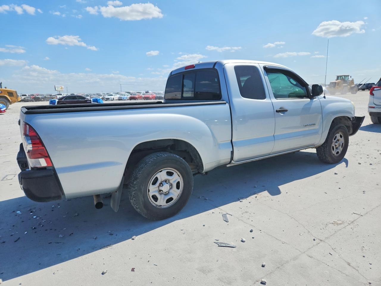 2009 Toyota Tacoma Access Cab Silver vin: 5TETX22N49Z610591
