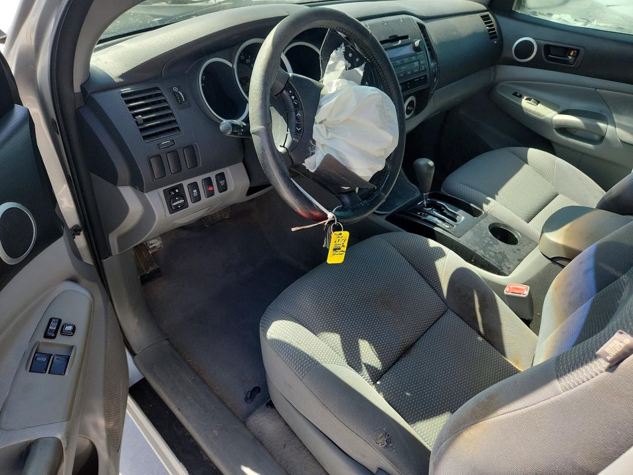 2009 Toyota Tacoma Access Cab Silver vin: 5TETX22N49Z610591