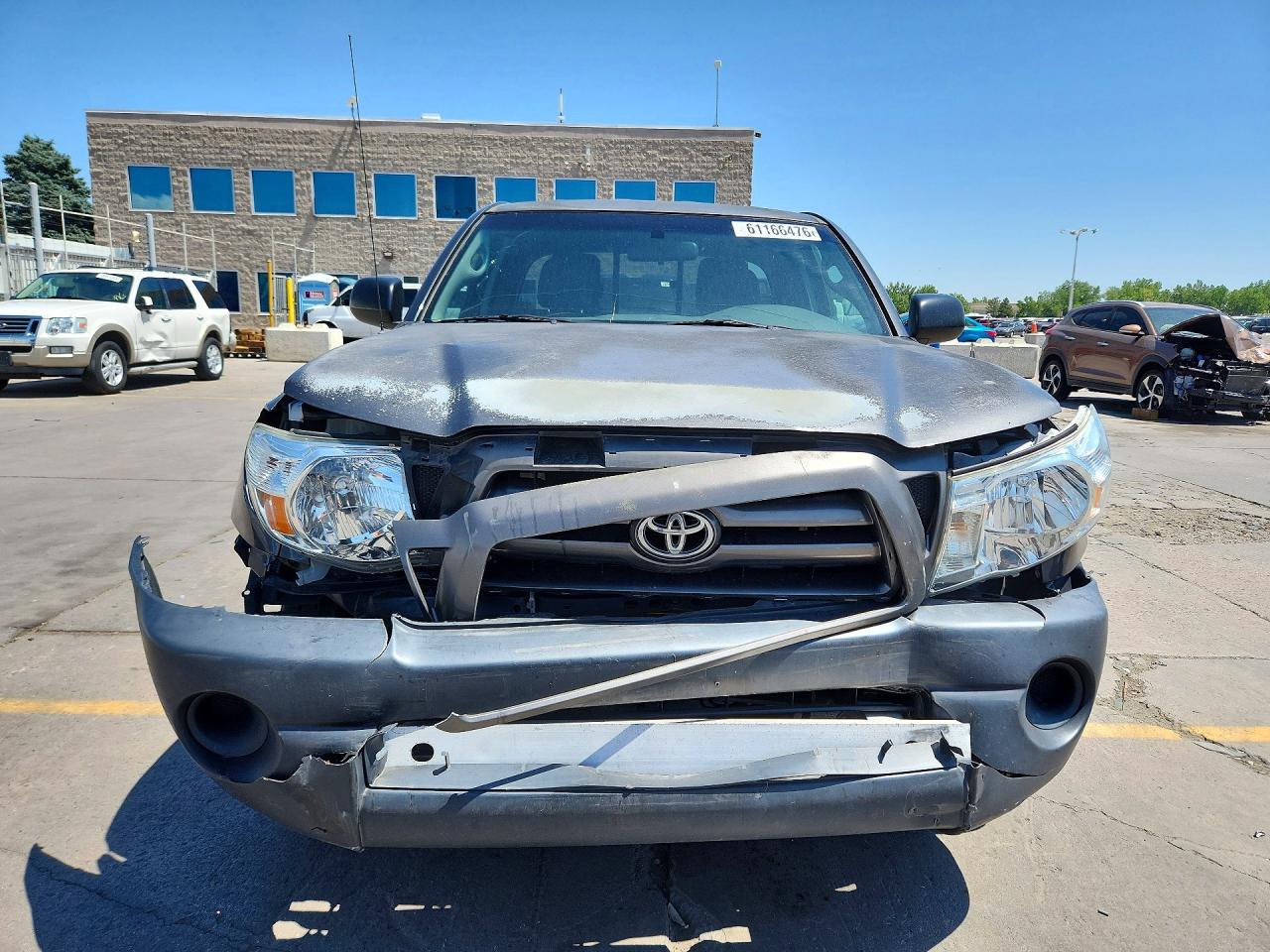 2009 Toyota Tacoma Access Cab Black vin: 5TETX22N49Z634048