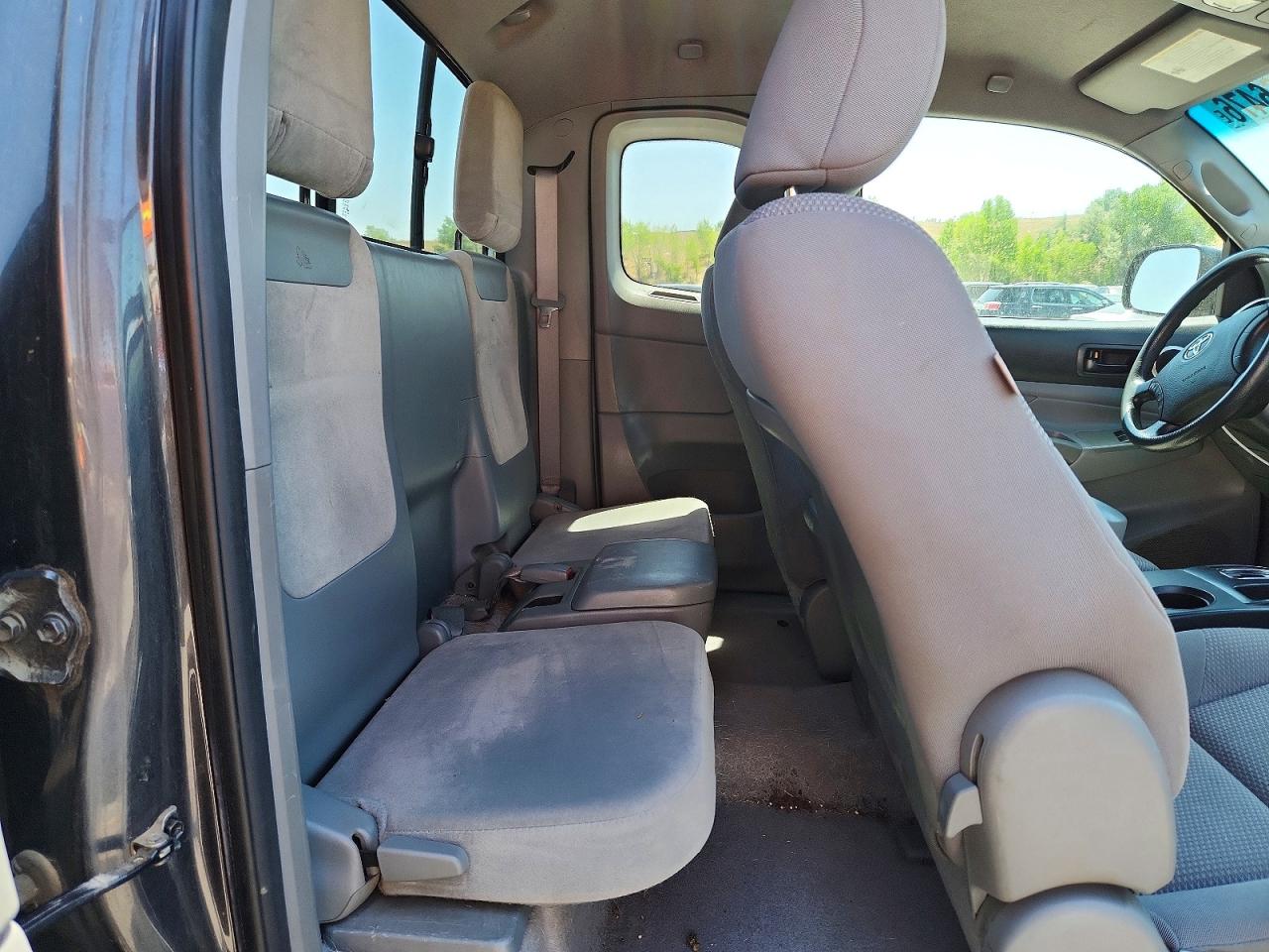 2009 Toyota Tacoma Access Cab Black vin: 5TETX22N49Z634048
