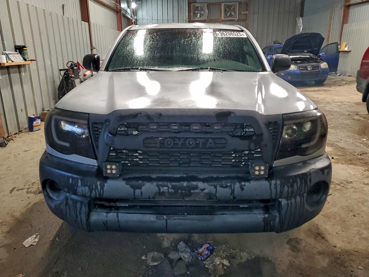 2007 Toyota Tacoma Access Cab Silver vin: 5TETX22N57Z355107