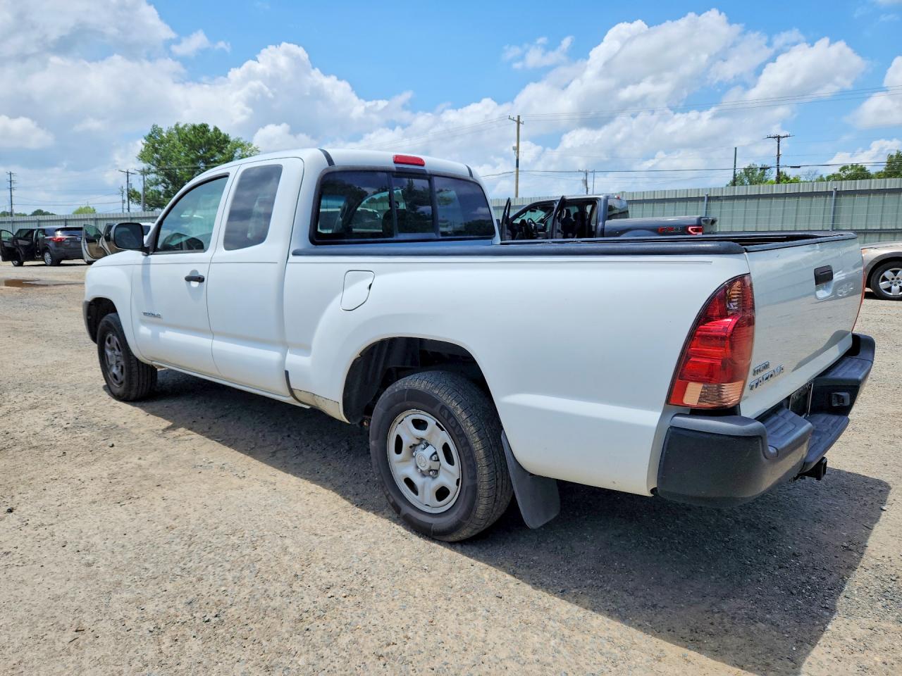 2008 Toyota Tacoma Access Cab Белый vin: 5TETX22N58Z577986