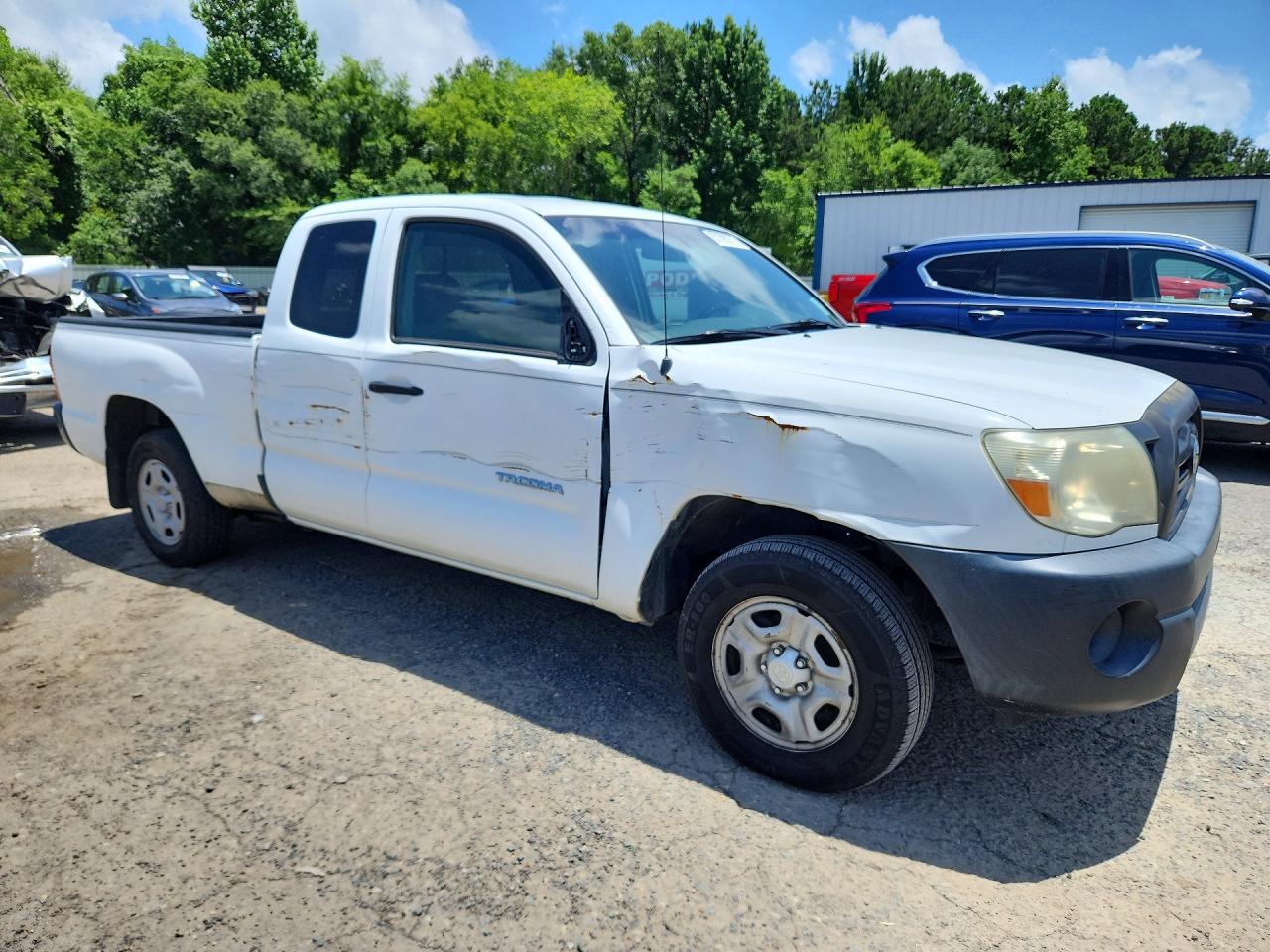 2008 Toyota Tacoma Access Cab Белый vin: 5TETX22N58Z577986