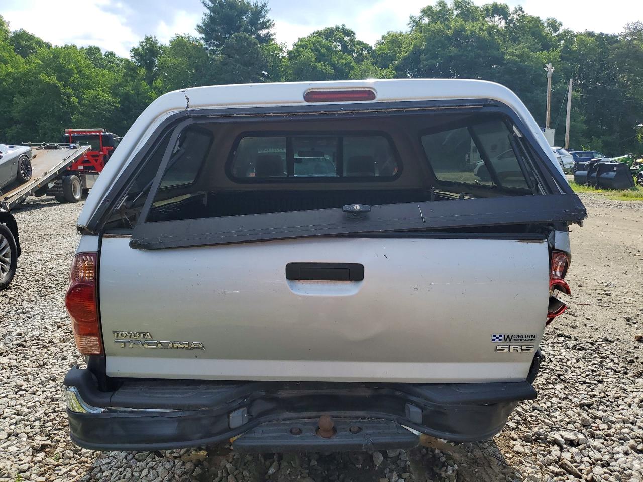 2006 Toyota Tacoma Access Cab Silver vin: 5TETX22N66Z162964
