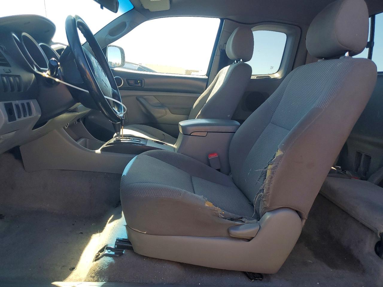 2006 Toyota Tacoma Base Black vin: 5TETX22N66Z267701