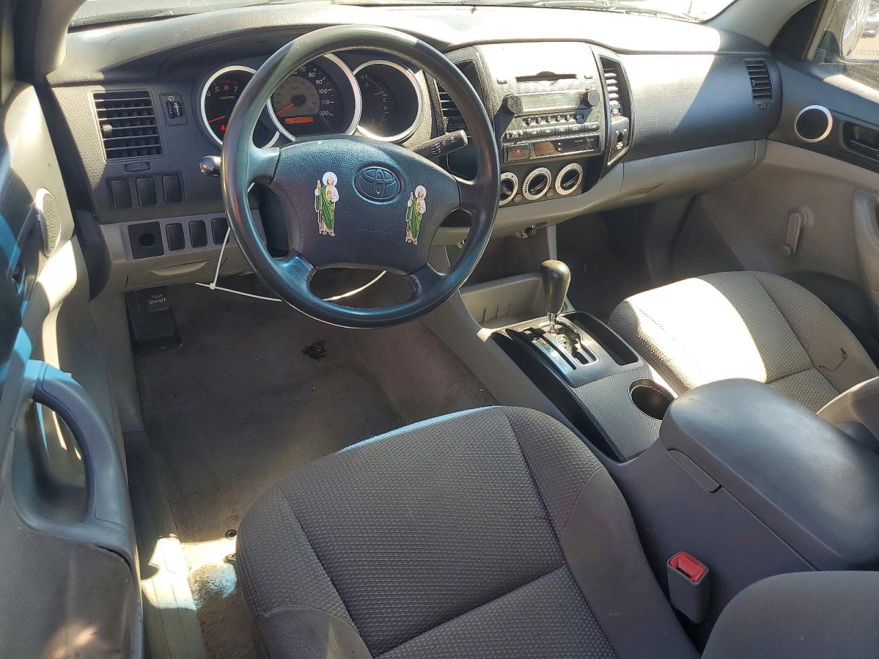 2006 Toyota Tacoma Base Black vin: 5TETX22N66Z267701