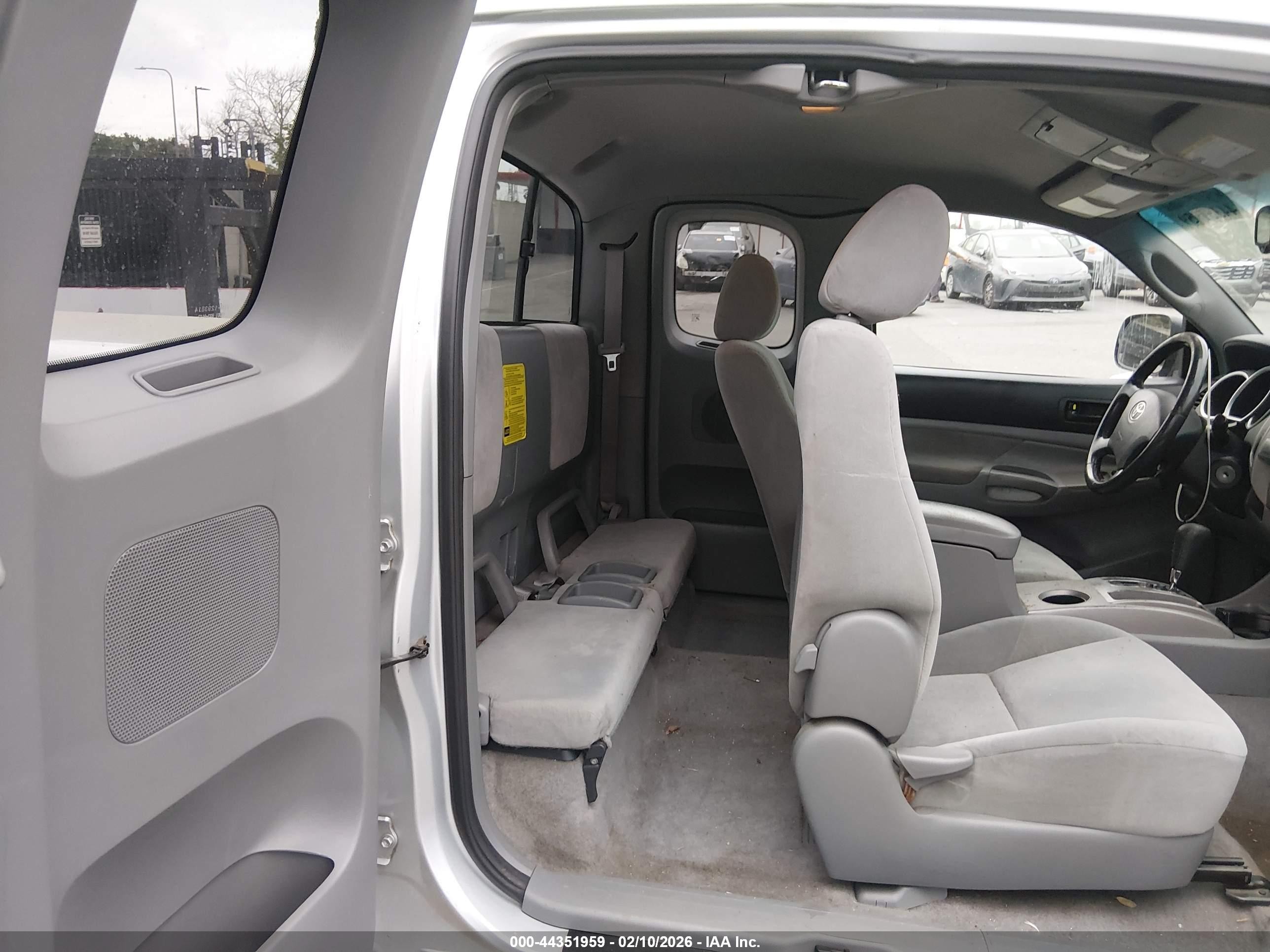 2007 Toyota Tacoma   Gray vin: 5TETX22N67Z322553