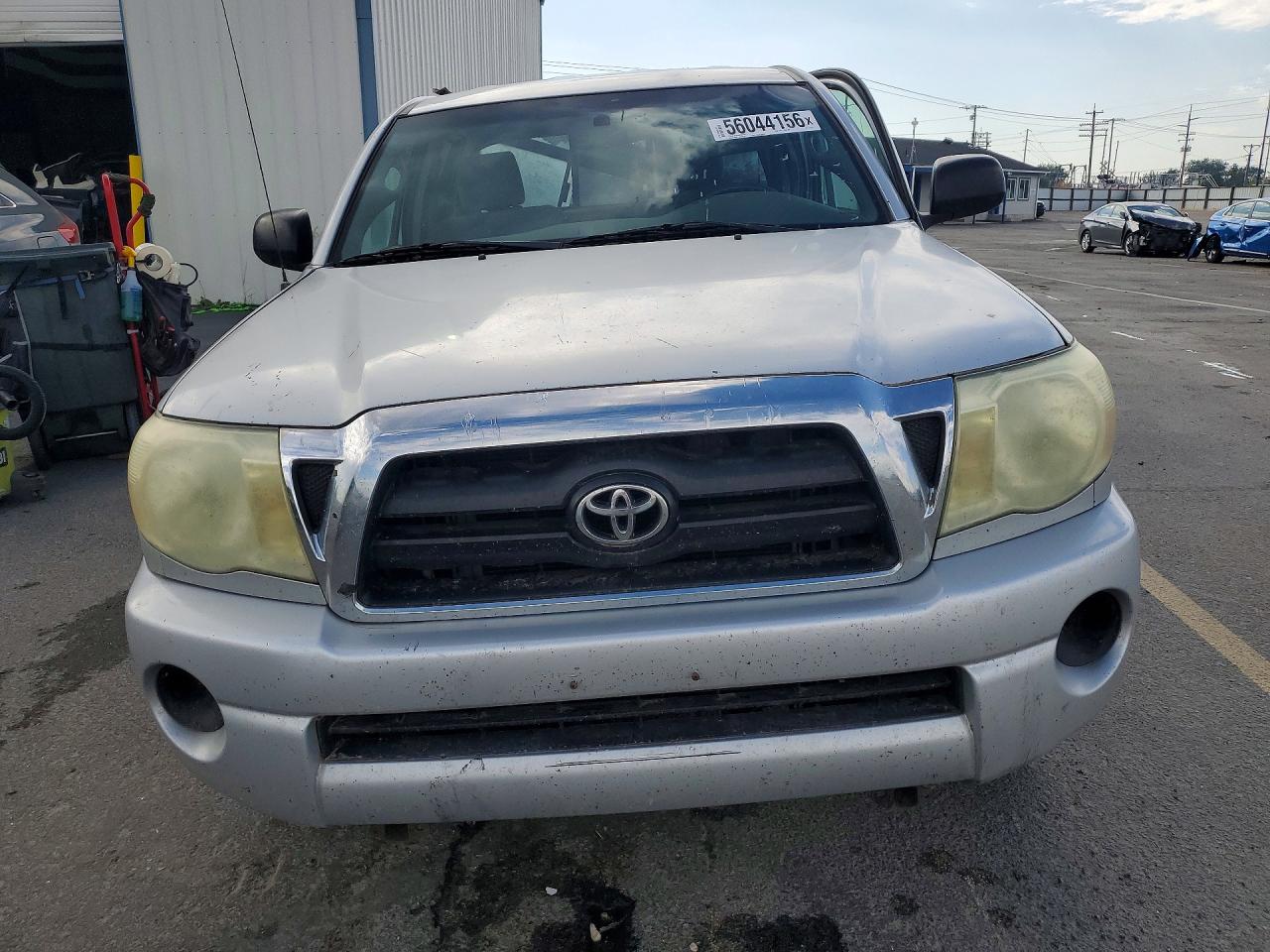 2008 Toyota Tacoma Access Cab Silver vin: 5TETX22N68Z577351