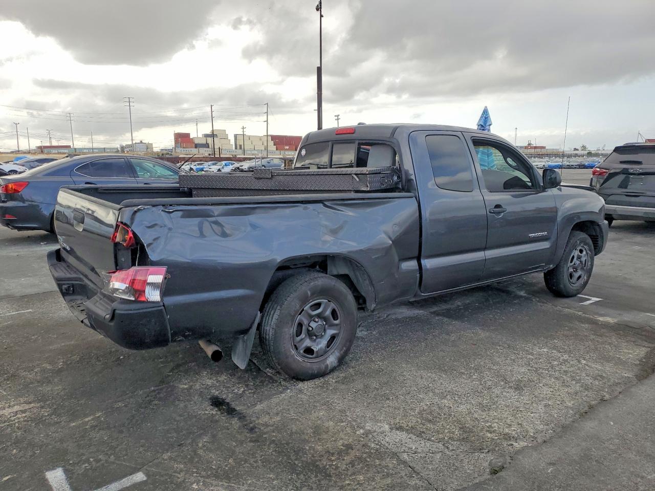 2009 Toyota Tacoma Access Cab Угольный vin: 5TETX22N69Z614075