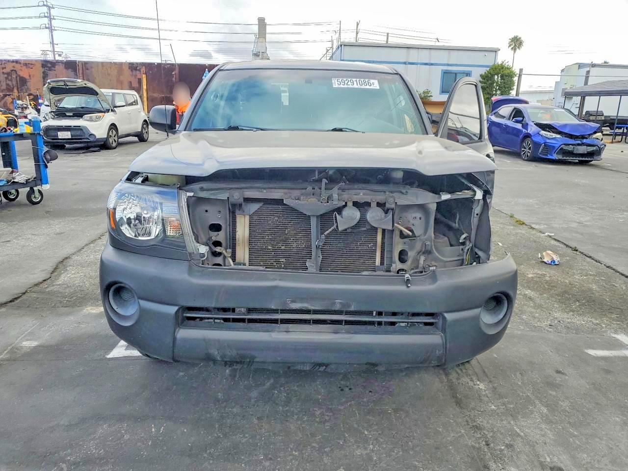2009 Toyota Tacoma Access Cab Угольный vin: 5TETX22N69Z614075