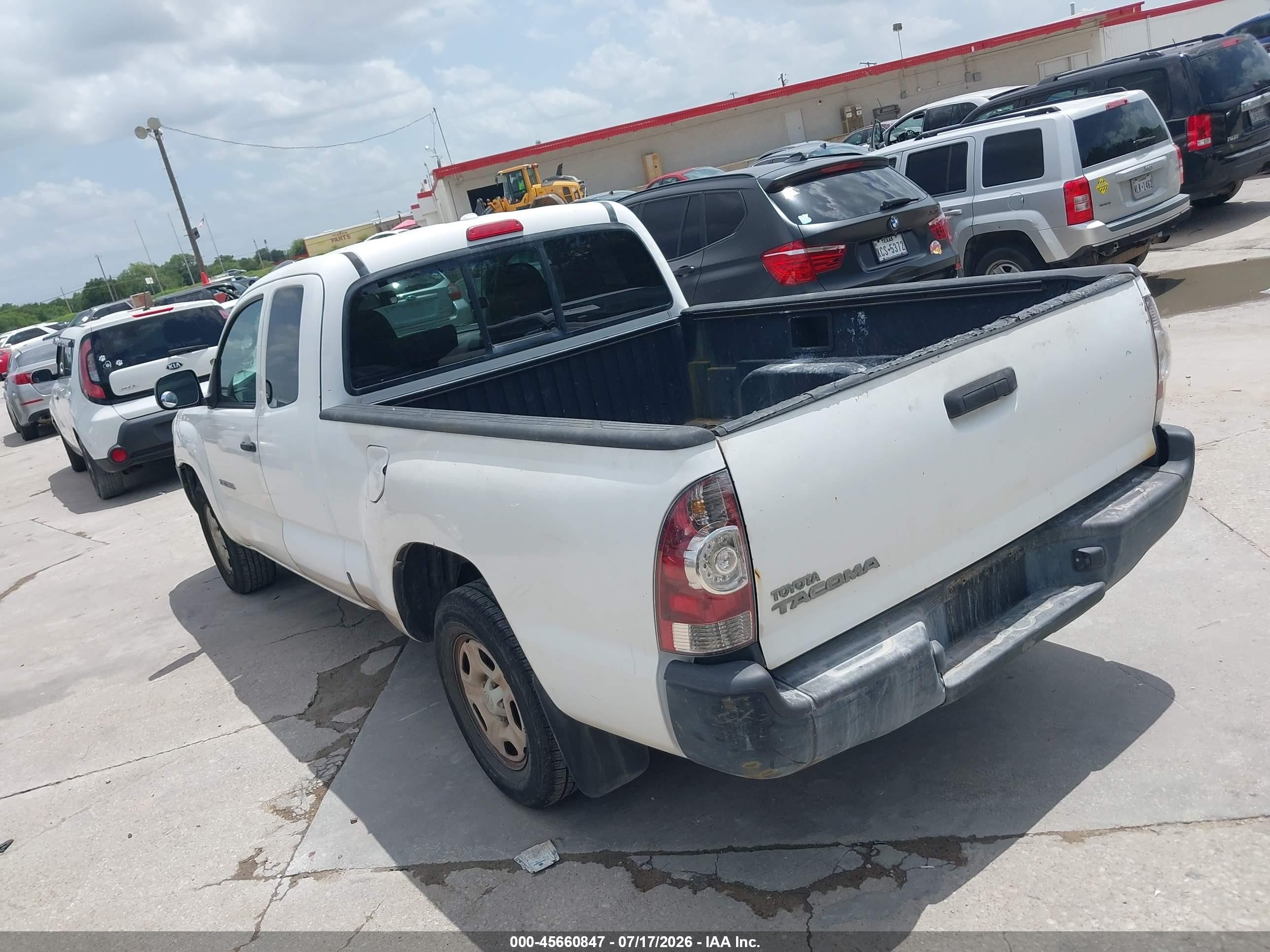 2009 Toyota Tacoma   White vin: 5TETX22N69Z638022