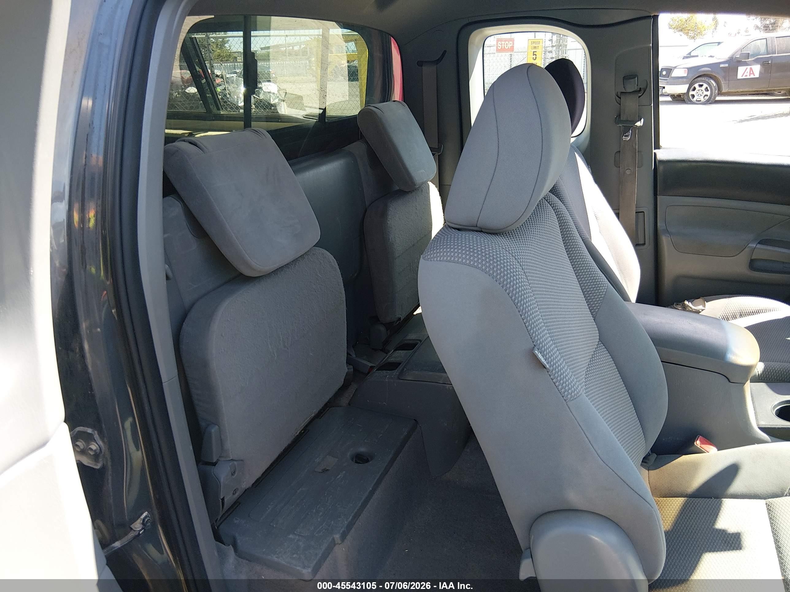 2009 Toyota Tacoma   Gray vin: 5TETX22N69Z644919