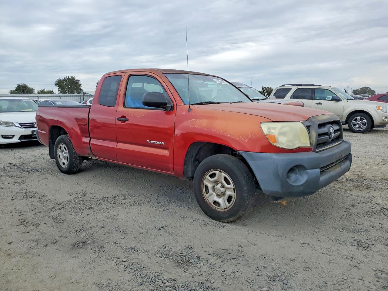 2005 Toyota Tacoma Sr5 Access Ca Red vin: 5TETX22N76Z227773