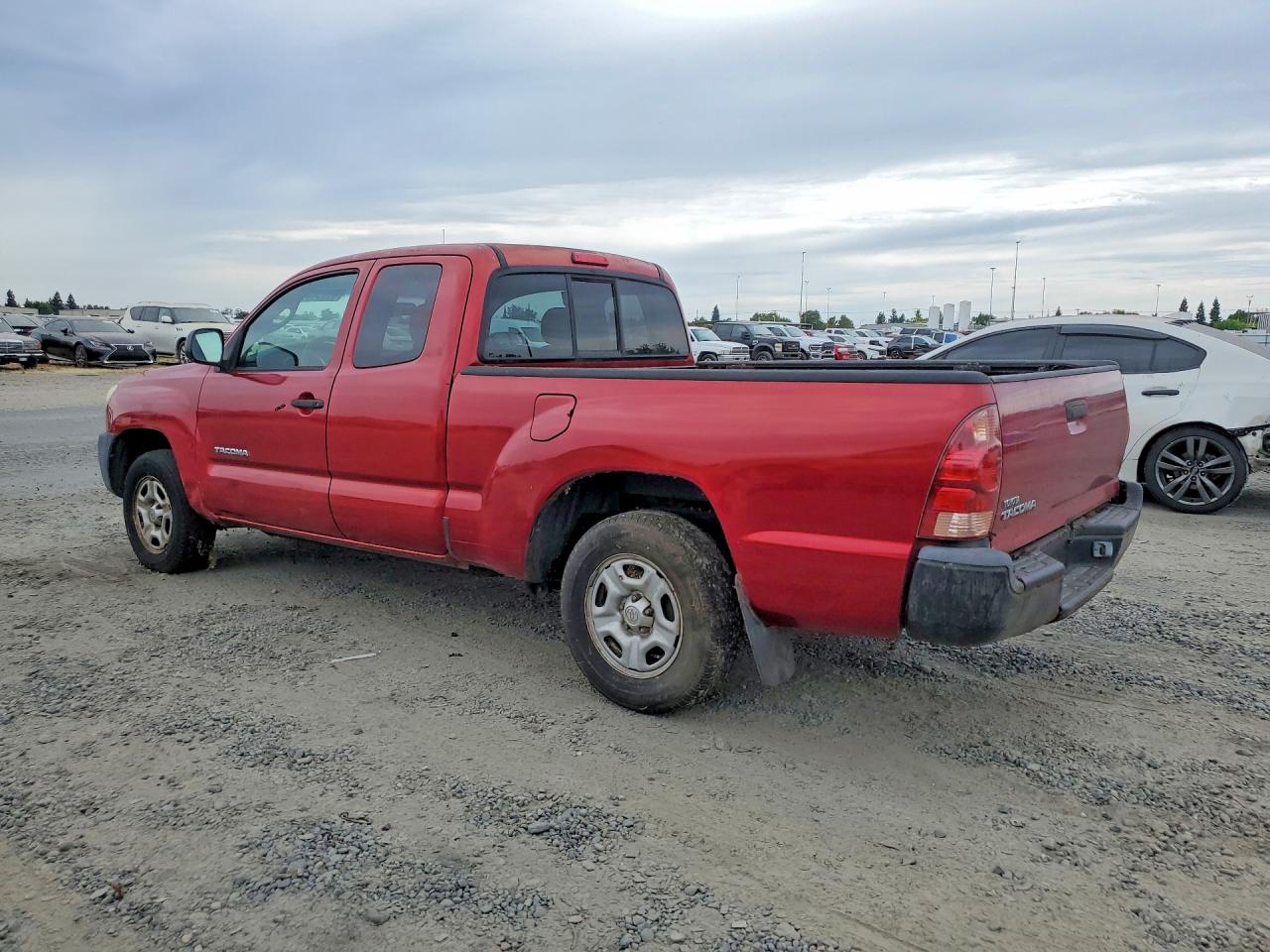 2005 Toyota Tacoma Sr5 Access Ca Red vin: 5TETX22N76Z227773