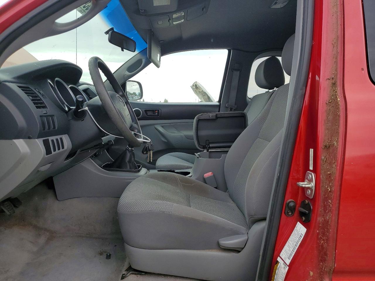 2005 Toyota Tacoma Sr5 Access Ca Red vin: 5TETX22N76Z227773