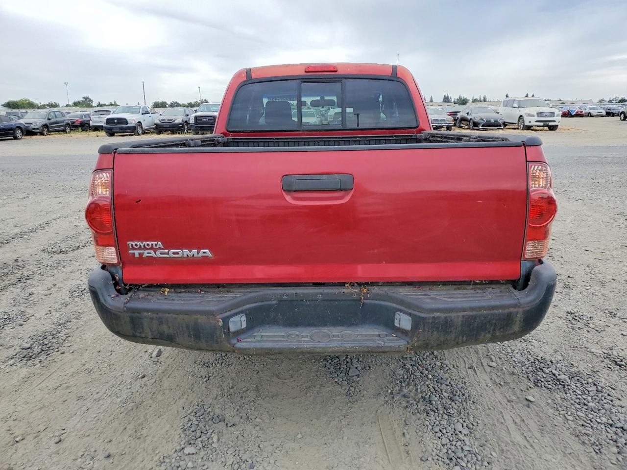 2005 Toyota Tacoma Sr5 Access Ca Red vin: 5TETX22N76Z227773