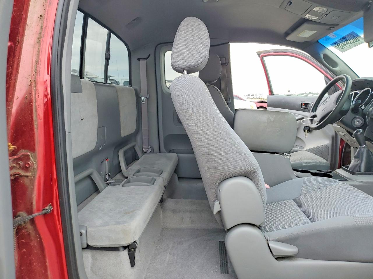 2005 Toyota Tacoma Sr5 Access Ca Red vin: 5TETX22N76Z227773