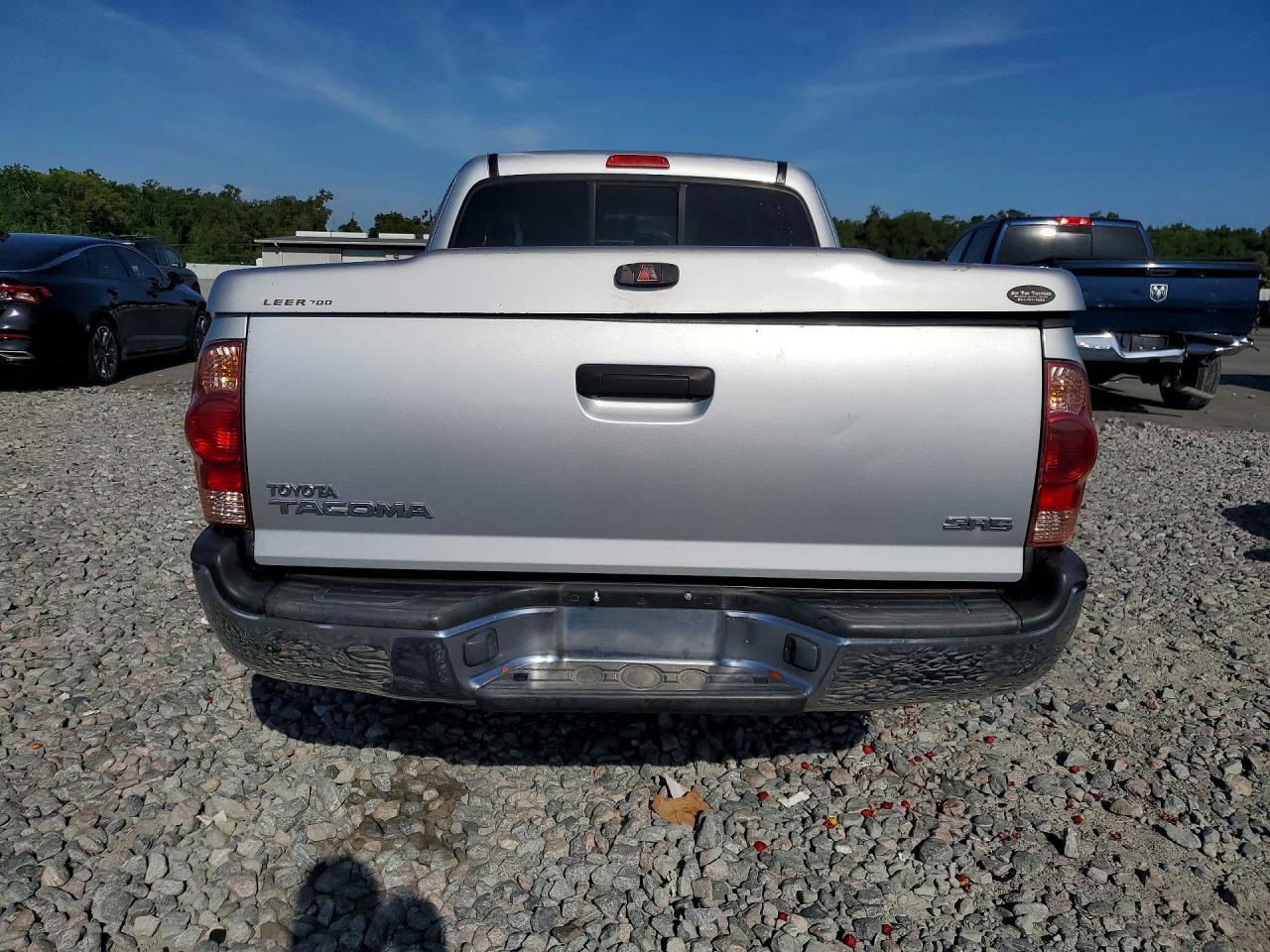 2006 Toyota Tacoma Access Cab Серебряный vin: 5TETX22N76Z289299