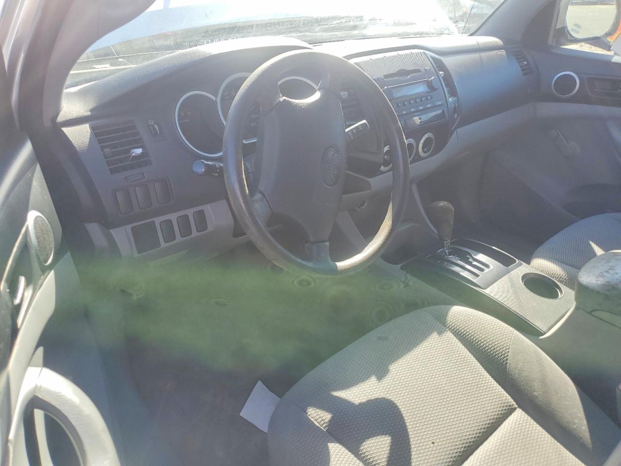 2007 Toyota Tacoma Access Cab Silver vin: 5TETX22N77Z362060