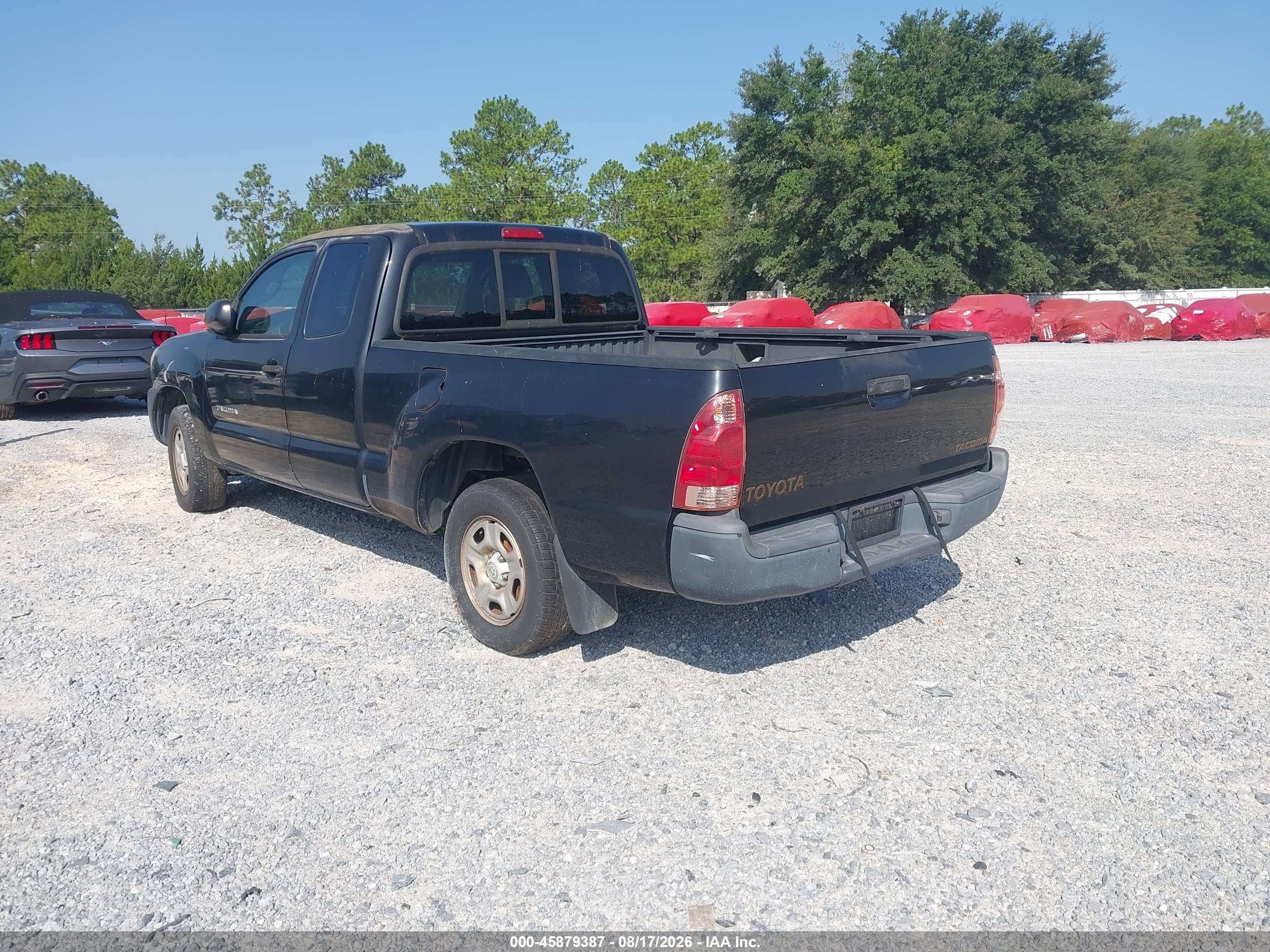 2007 Toyota Tacoma   Black vin: 5TETX22N77Z466032
