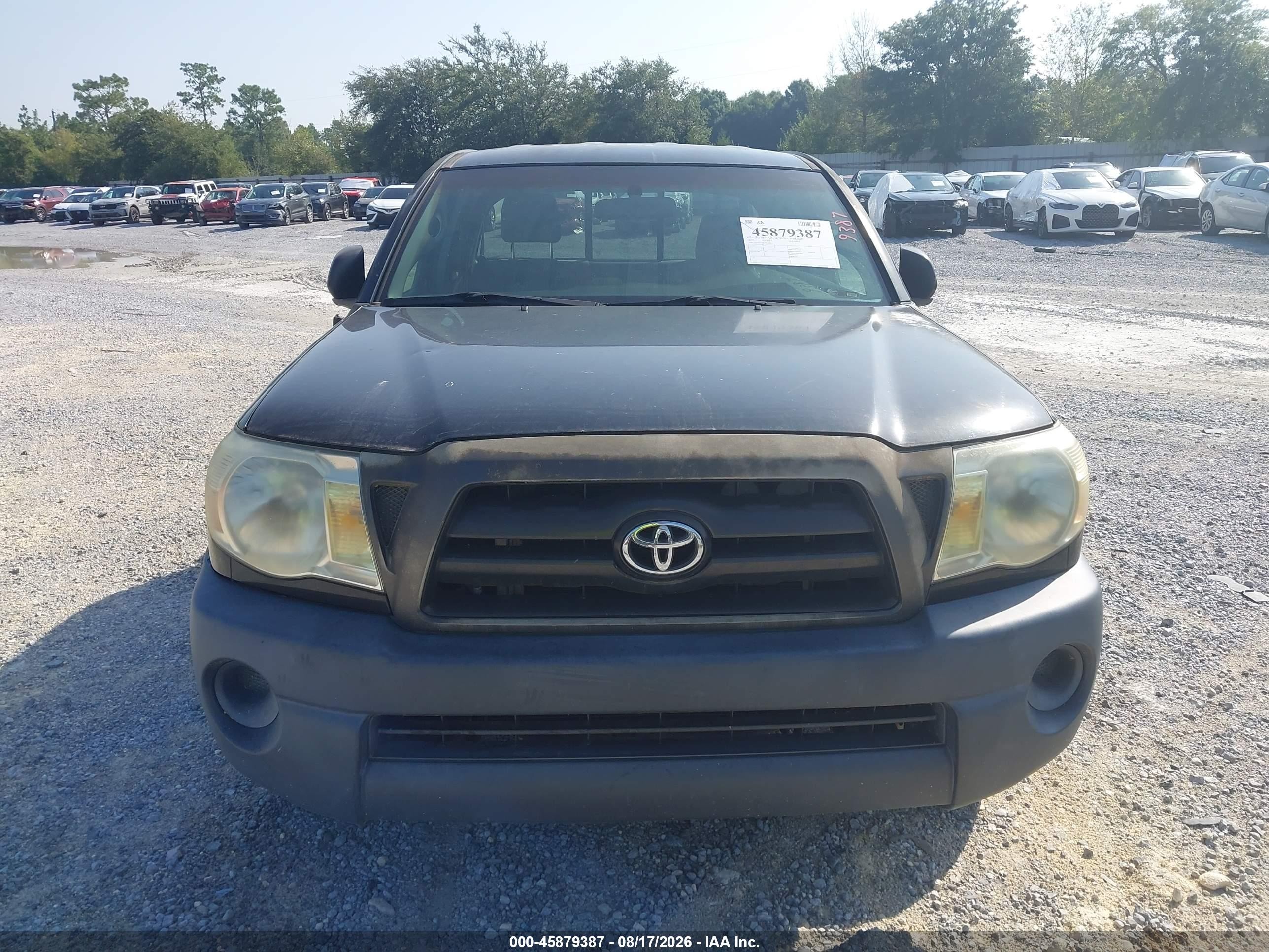 2007 Toyota Tacoma   Black vin: 5TETX22N77Z466032