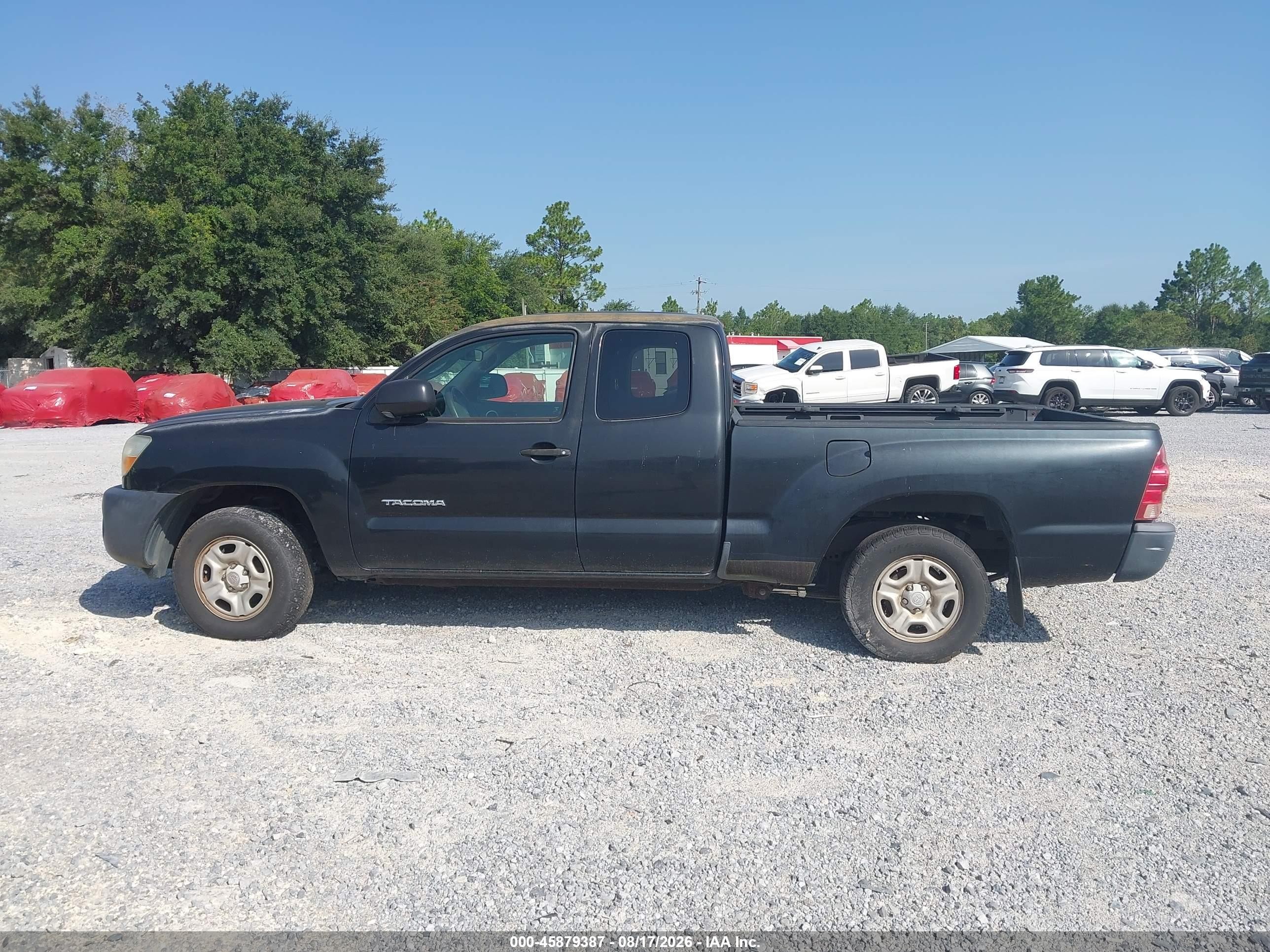 2007 Toyota Tacoma   Black vin: 5TETX22N77Z466032
